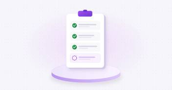 AP controls checklist illustration with a verification shield, representing accounts payable internal controls